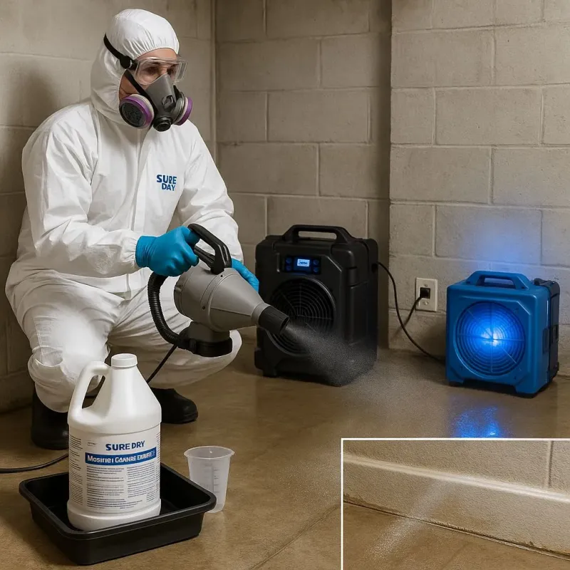 Sanitization and Odor Removal process in Seffner, FL