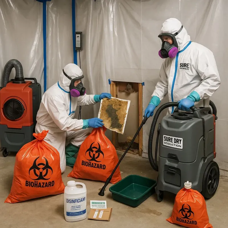 Contaminated Water Handling Protocols process in Seffner, FL