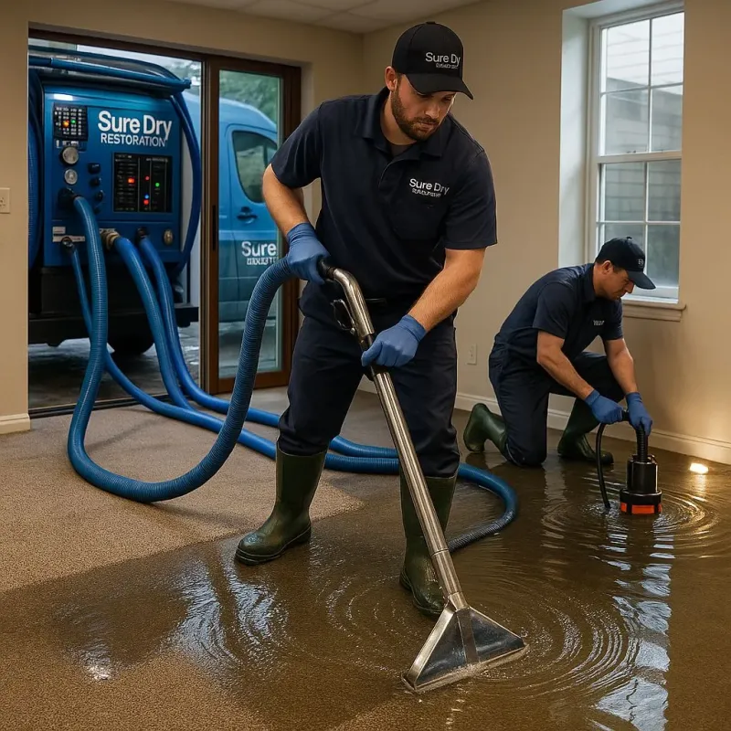 Water Extraction and Removal process in Seffner, FL